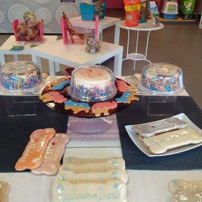 Birthday Cakes and Treats in our store