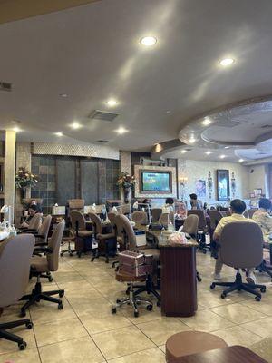 Picture of the interior of Nails and Beyond!