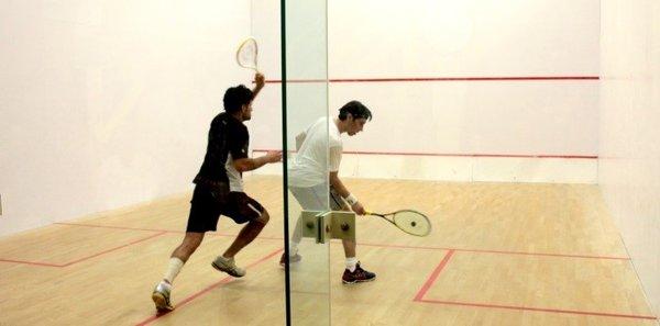 Academy Director Jay(white) in action against coach Shahid