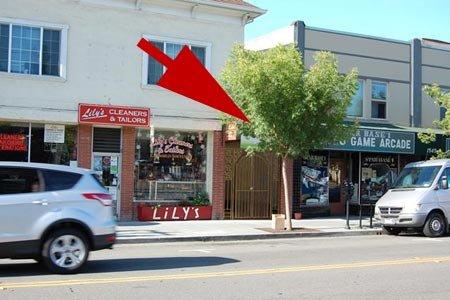 there is a skate shop next to them and a comic book store on the other side of them now. Lilys is no longer there