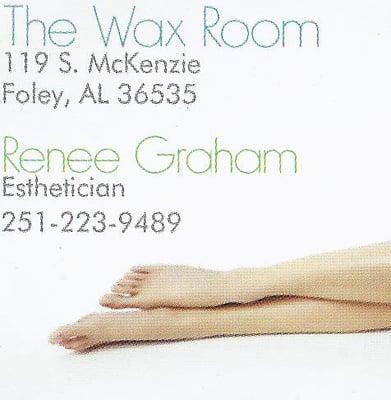 To book Appt. go to styleseat.com/mywaxroom but for a last minute (within two hour appointment) call or text 251-223-9489.