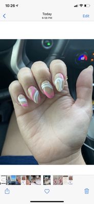 Nails I got.