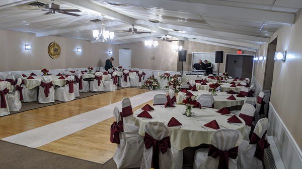 Spotswood American Legion Post 253  Indoor Hall.  For rental Info. call (732) 210-2645.