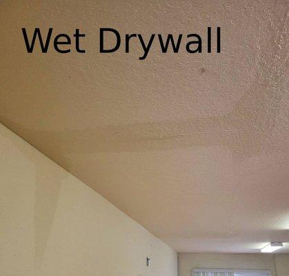 I had to have FIVE sheets of drywall replaced on both walls and ceiling.