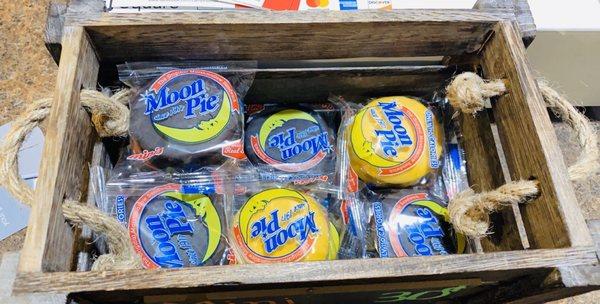 Cute moon pie display