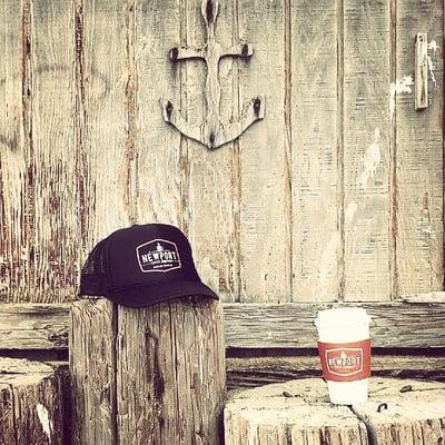 Newport Coffee Company Hats done by Penny Promotions