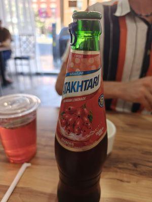 Georgian soda -- tasted like bubble gum