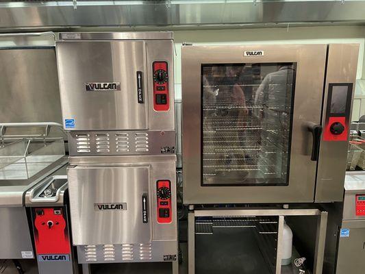 Combi Oven. Double stack Convection Steamer.