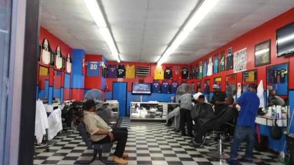 Very trendy barbershop.Highly skilled professional barbers.