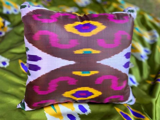 handwoven silk pillow case 
  $30