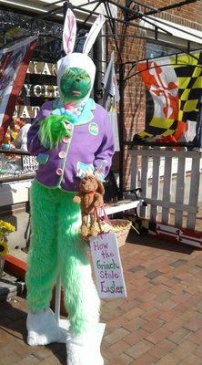 Easter with the Grinch  at Maryland Recycled Creations