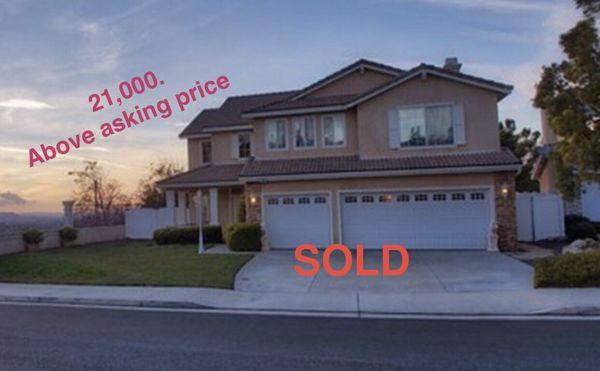 Sold above asking price!