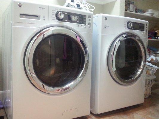 Washer and Dryer installation