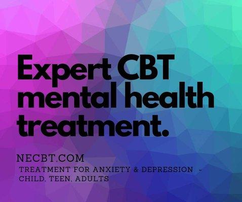 Treatment for anxiety, depression, OCD, adhd/add, and other mental health issues. We work with children/teens & family, as well as adults.