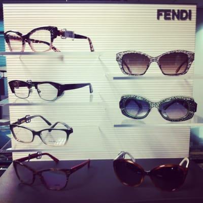 Our Fendi and Lafont frames!