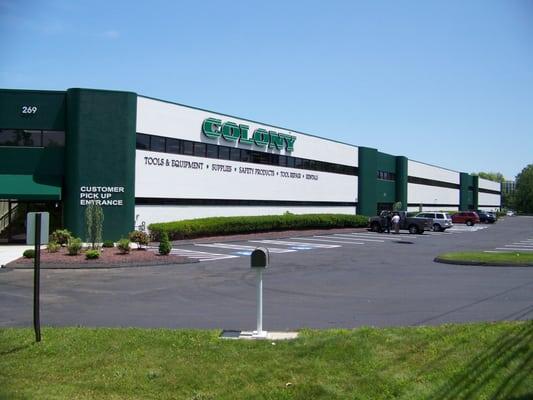 Colony Hardware's HQ in Orange, CT