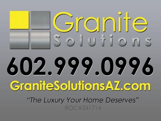 Your Phoenix Granite Countertop Specialist!