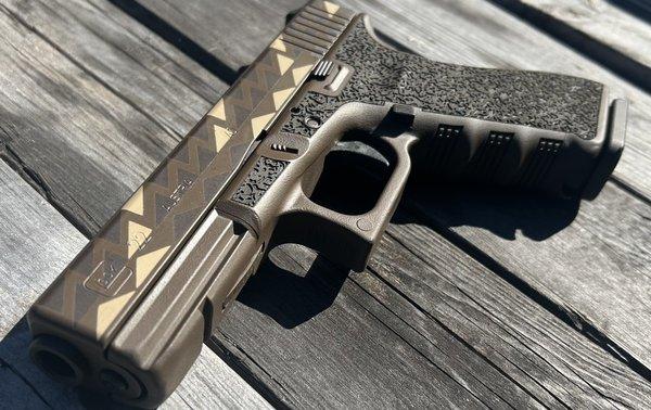 Customize your gun with Cerakote at Cape Fear Cerakote