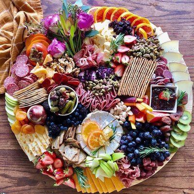 Charcuterie Boards always delight the guests.