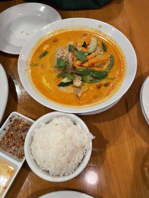 Mussaman Curry & Jasmine Rice