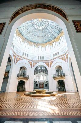 The Smithsonian Arts + Industries Building's central rotunda today, Farrah Skeiky, Courtesy Smithsonian.