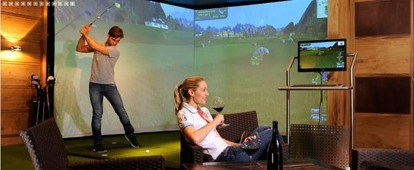 Golf Room, Man Cave, Golf Simulator, Indoor Golf, Golf Simulator for home, Golf simulators