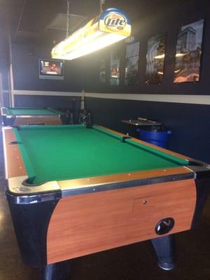 Pool tables!