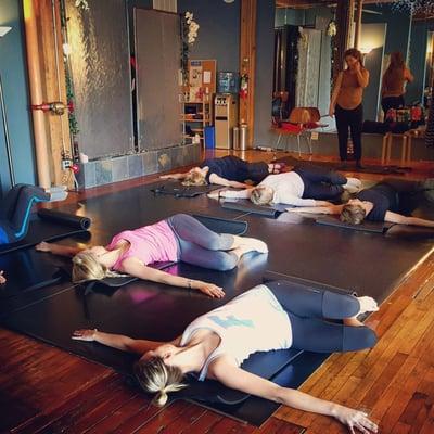 Pilates Mat Class @ 10am on Saturdays