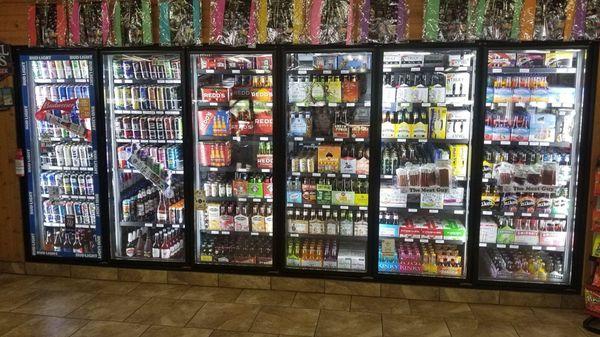 Hard Ciders, wine coolers, flavored beverages!