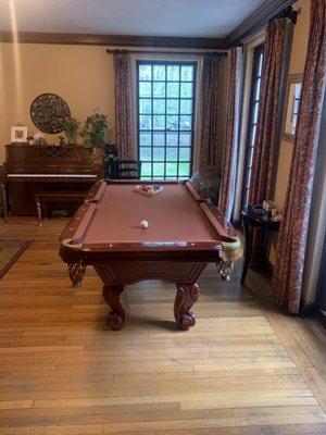 Sweet pool table!