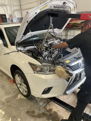 Engine replacement