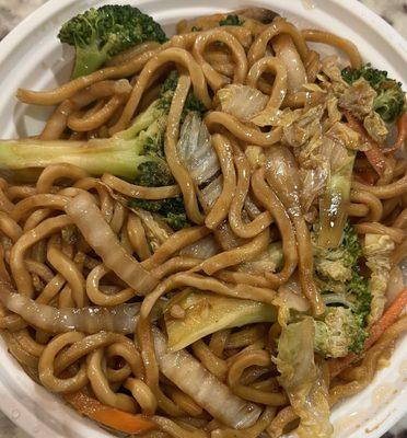 Lo mein vegetable