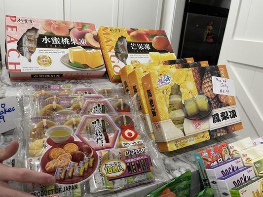 Asian snacks for sale