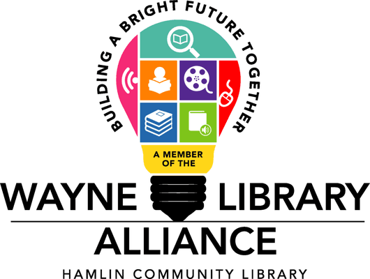 Wayne Library Alliance logo - Hamlin Community Library is one of seven member libraries.