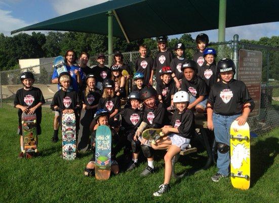 Skateboarding Camp!