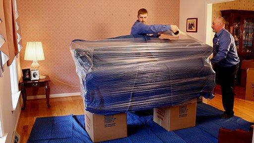 Movers are very careful