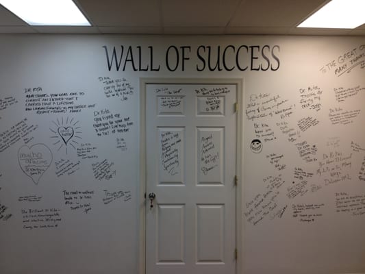 Patient Testimonial Wall