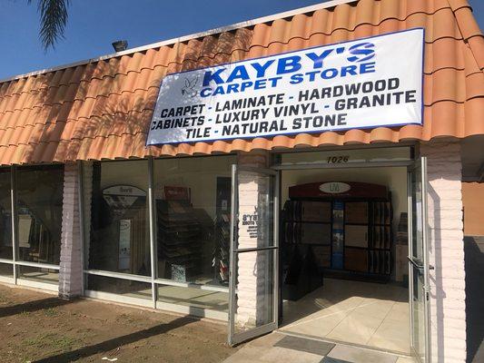 New location for Kayby's Carpet Store