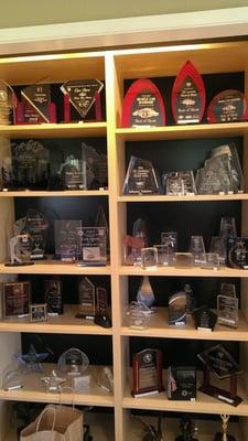 Samples of awards