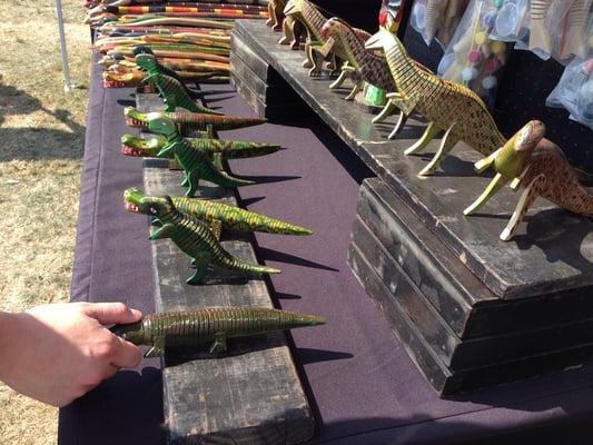 Wooden toys vendor