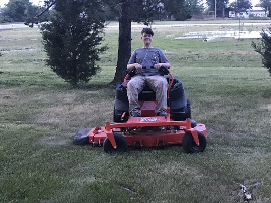 Another good day of mowing