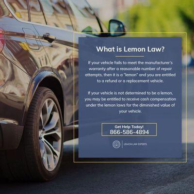 What is Lemon Law?