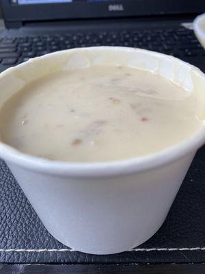 Cup of Pepper Jack Cheese Soup