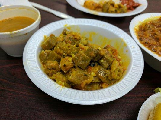 Okra curry