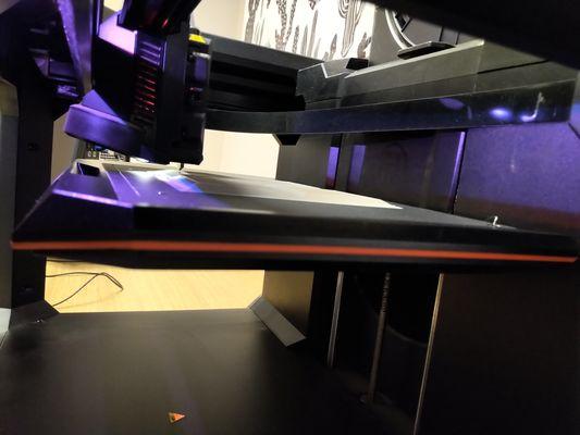 ALCS has its own 3D printer that students use to print 3D models they create during STEM and technology classes.