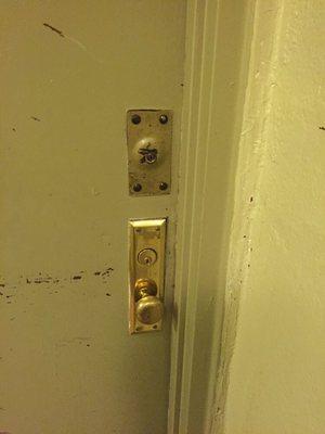 Mortise lock set and deadbolt installation in east village Nyc. Our locksmiths excellent job!