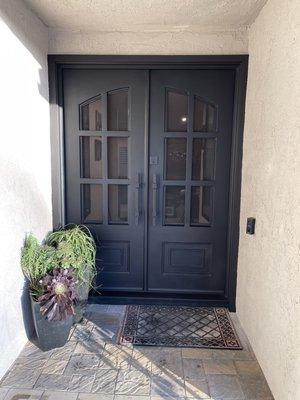 New front doors