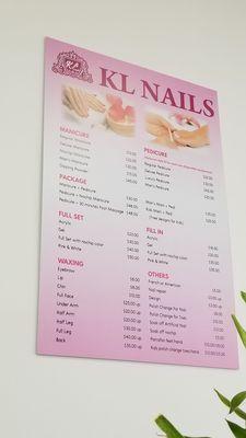 Price List