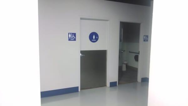 Accessible restrooms.