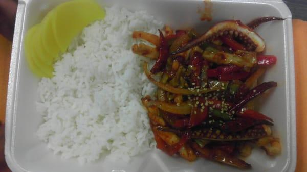 Korean BBQ Squid